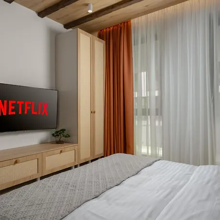 Apartment Win Herastrau - Zen Vibes - Terrace - Private Parking Bucharest