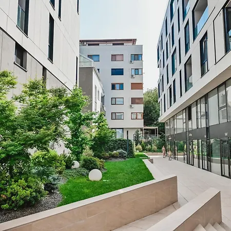 Win Herastrau - Zen Vibes - Terrace - Private Parking Lägenhet Bukarest